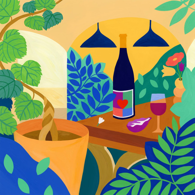 Illustration des Interviews mit Céline Pham, Restaurant Inari, Arles, France Illustration des Interviews mit Céline Pham, Restaurant Inari, Arles, France